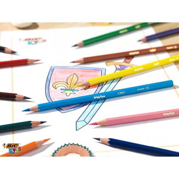 BIC Kids Couleur - 24 Feutres format spécial